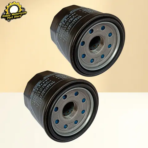 1pc/2pc Oil Filter 204 For Yamaha FZ07 MT03 MT-07 MT-09 MT10 Grizzly 450 350 400 660 700 YFM350 Rhino Viking 700 Wolverine 1200