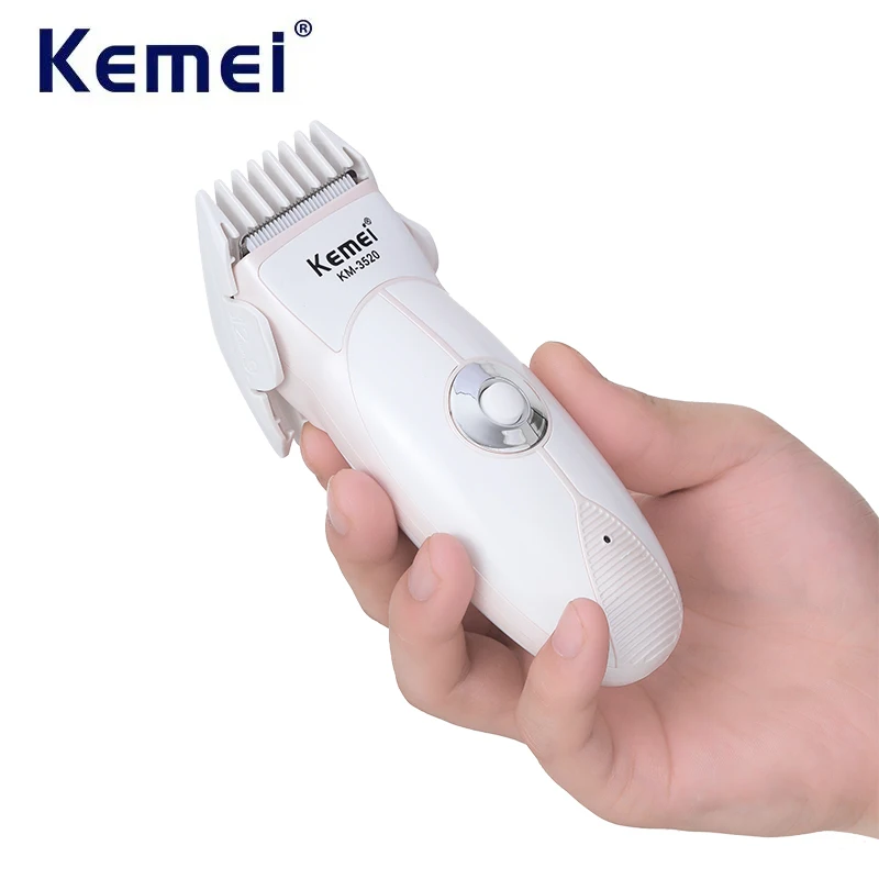 Kemei Baby Hair Clipper Professional Kids Quiet Hair Trimmer Waterproof Rechargeable Cordless Child Toddler Hair Cutting Machine