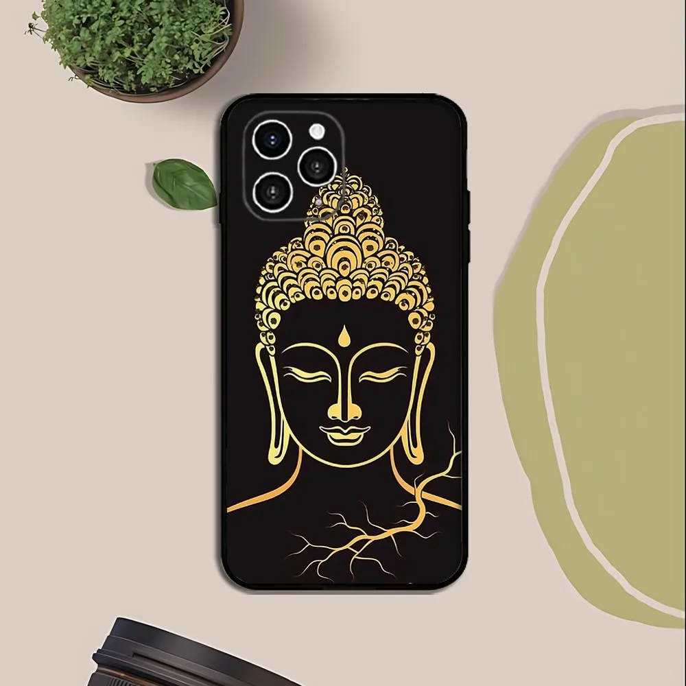 Lord Buddha Phone Case For Iphone 16 15 11 13 14 Pro Max 7 8 Plus X Xr Xs Max 12mini Cover Case