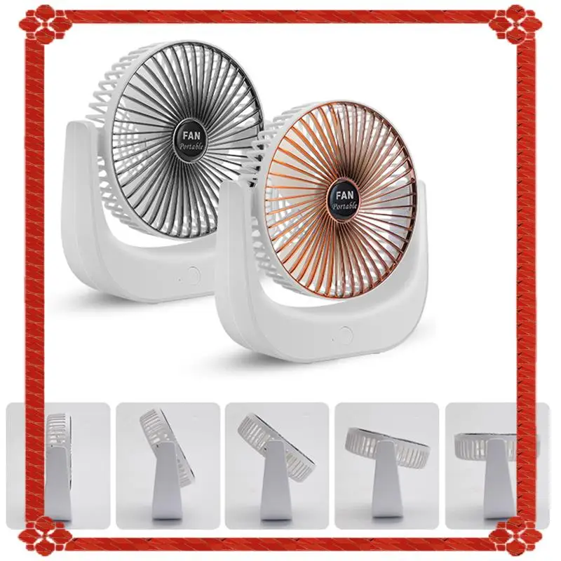 24-Hour Delivery USB Mini Handheld Mute Desktop Fan Portable Electric Fan Fan Summer For Home Outdoor Desk