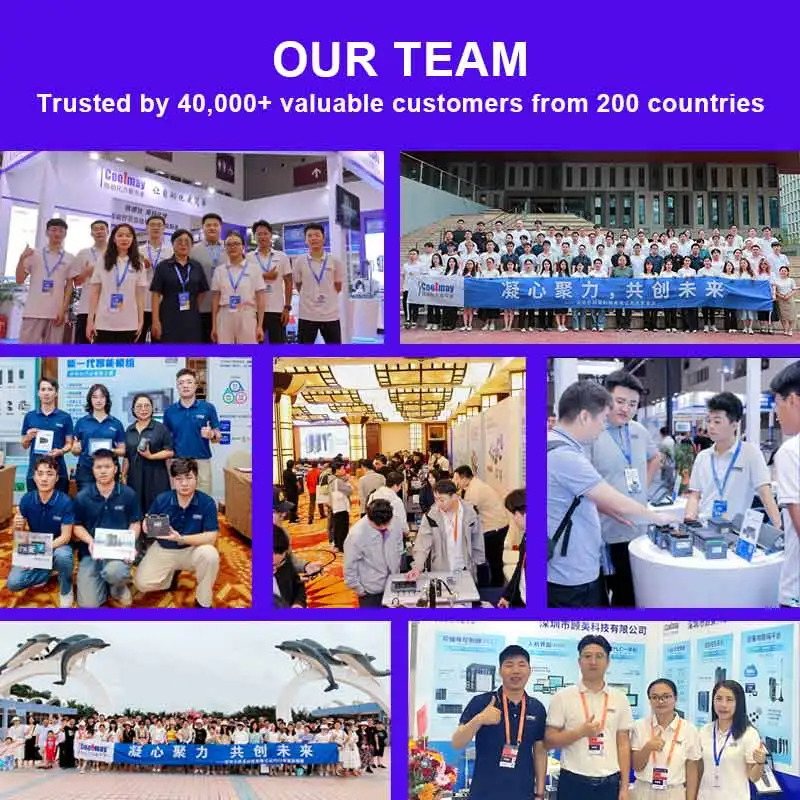 Coolmay 4.3 inch Hmi Touch Screen small size HMI connect to PLC Autamatic machine and system new Human Machine Interface upgrade