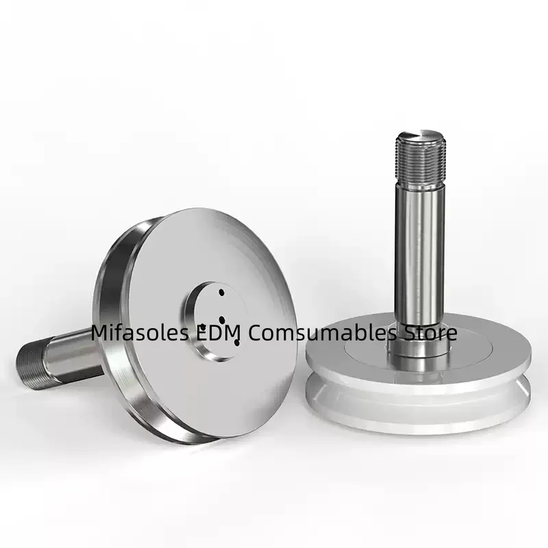 EDM Parts CH602 CH603 Lower Roller MAWT375G L50mm/L56mm/L60mm Stainless/Ceramic Roller for Chmer CW,HW Series Wire Cut Machines