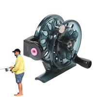 Fly Fishing Spinnings Reels Durable Fish Reel Winter Ice Fishing Reel Spool Outdoor Fishing Tackle Gear For Fishing Tools Gifts
