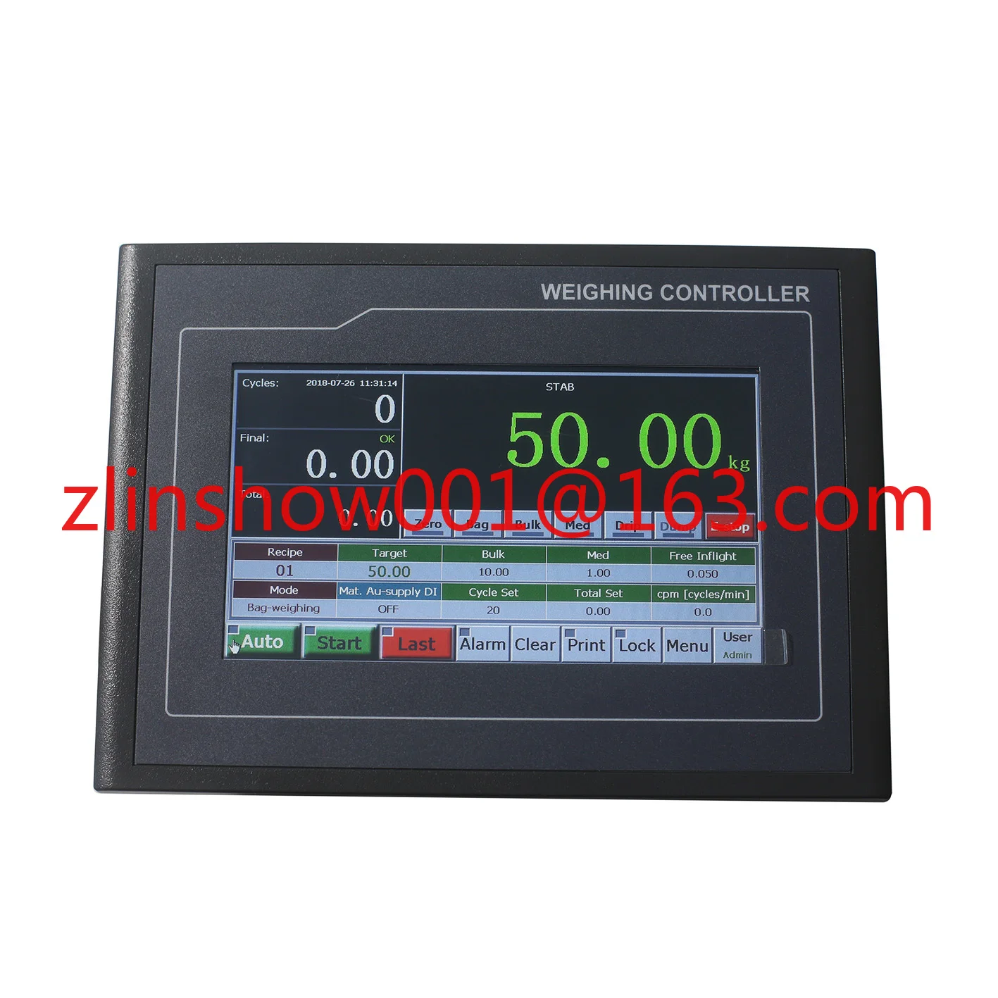 10-50kg Filling Application Weight Controller With High Speed, Packing Bagging Controller BST106-M10(AL)