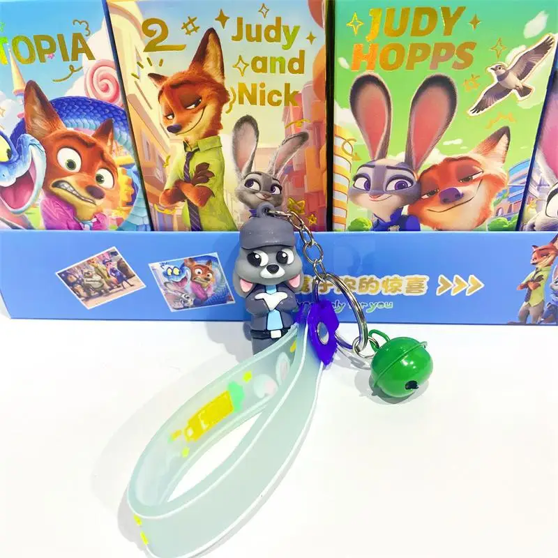 6/12 صندوق ل Zootopia2 صندوق أعمى المفاتيح لطيف صندوق الغموض دمية قلادة حقيبة ظهره زينة هدية الكريسماس