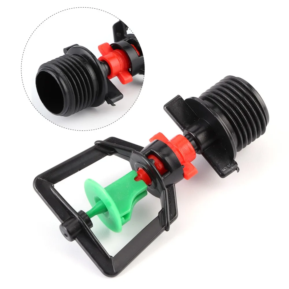 

20Pcs G1/2 Male Thread Watering Spray Head Fine Mist Easy To Install Misting Nozzle Plastic Irrigation Sprinkler Nozzle