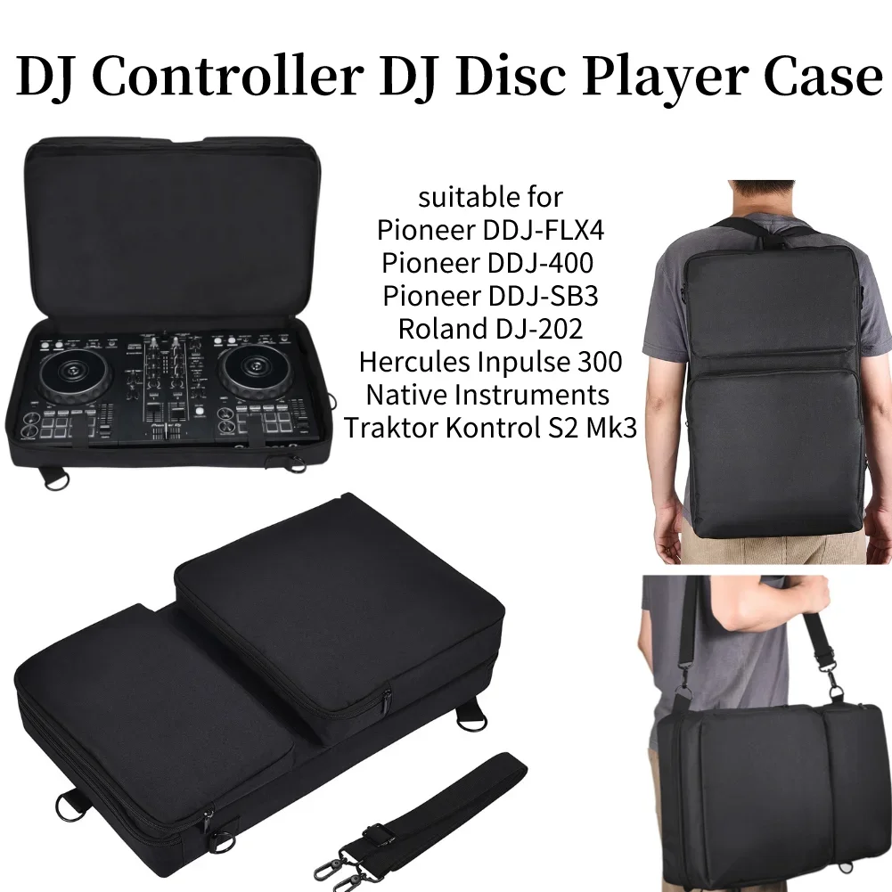 

Портативные сумки для хранения DJ-контроллеров с мягкой подкладкой, пылезащитный защитный чехол, устойчивые к царапинам аксессуары для Pioneer DDJ-400 DDJ-FLX4