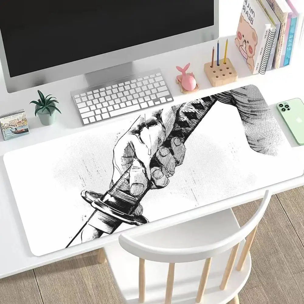 

Katana Mouse Pad Cute HD Mousepad Pad Extended Gaming Keyboard LargeMousepad 90x40cm XXL Gamer Mousepad