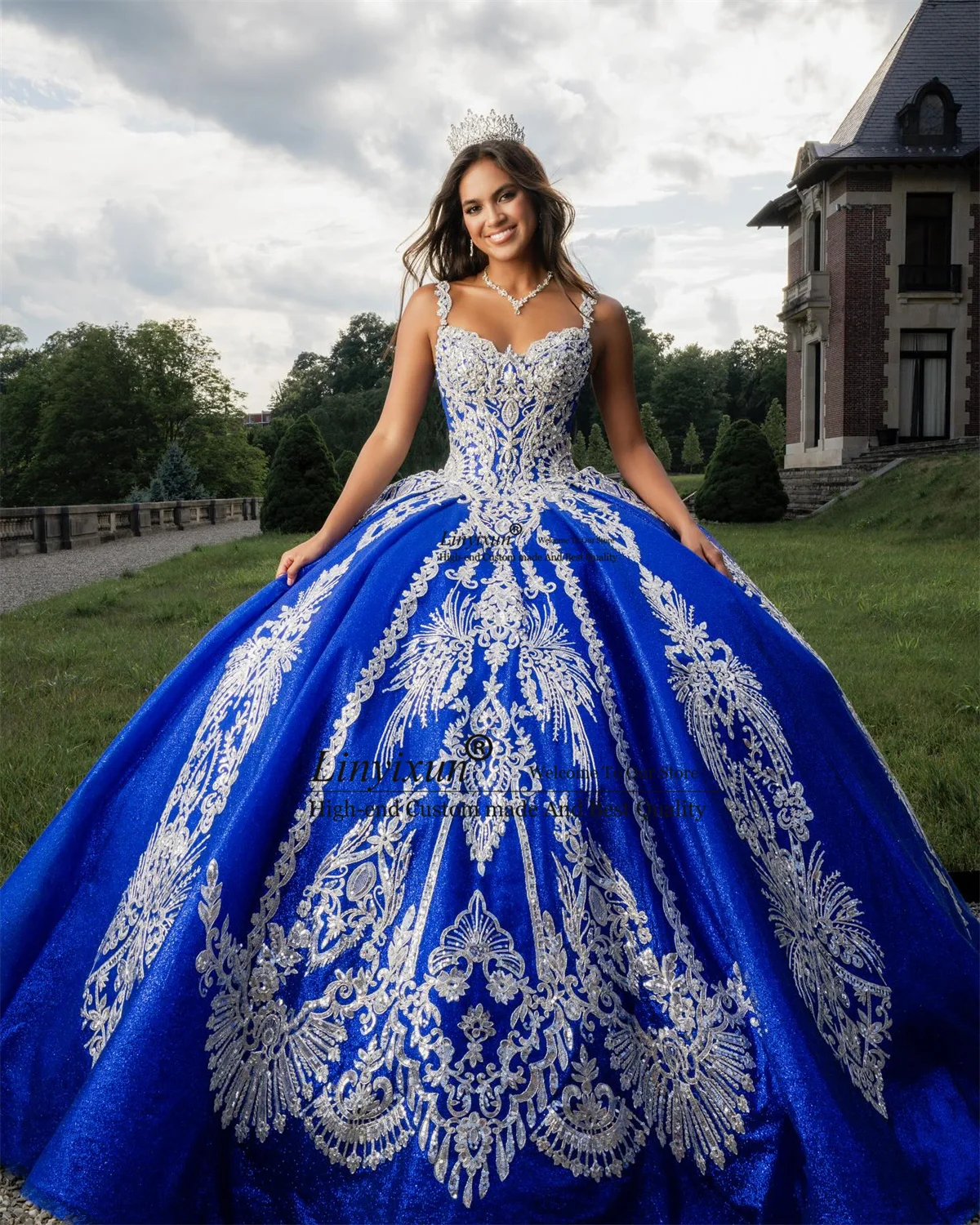

Ball Gown Quinceanera Dresses With 3D Floar Appliques Princess Off Shoulder Vestidos De 15 Anos Customized Mexican Sweet 16 Gown