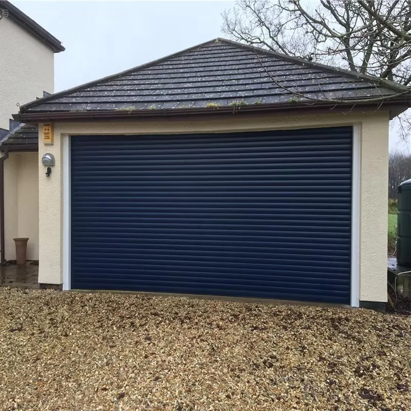 【2026】Hi-Speed Remote Control Stainless Steel & Aluminum Waterproof Finished Security Gate Roll Up Shutter Door
