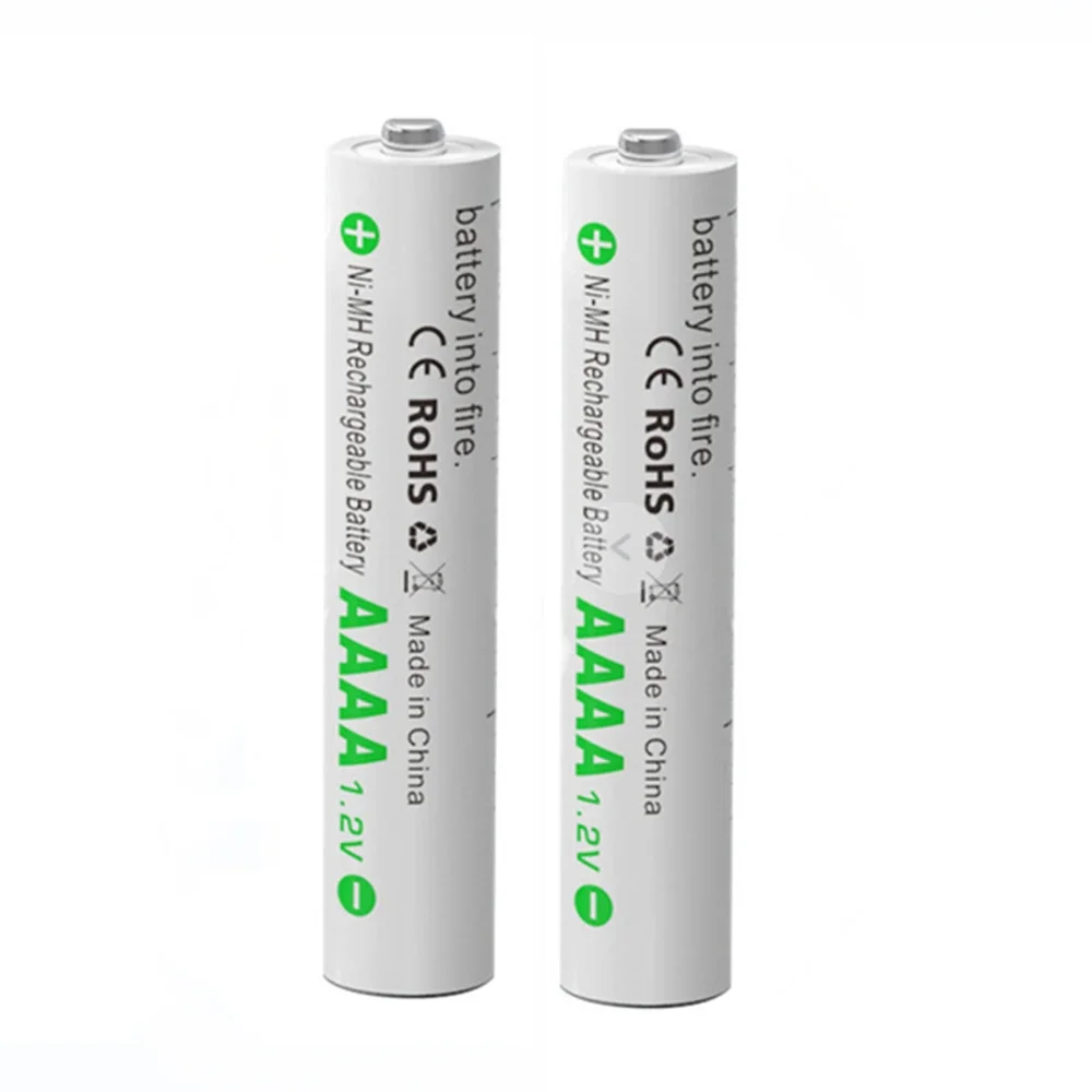 2PCS AAAA Rechargeable Battery Stylus 1.2V 400mAh AAAA Ni-MH Rechargeable Battery with Charger