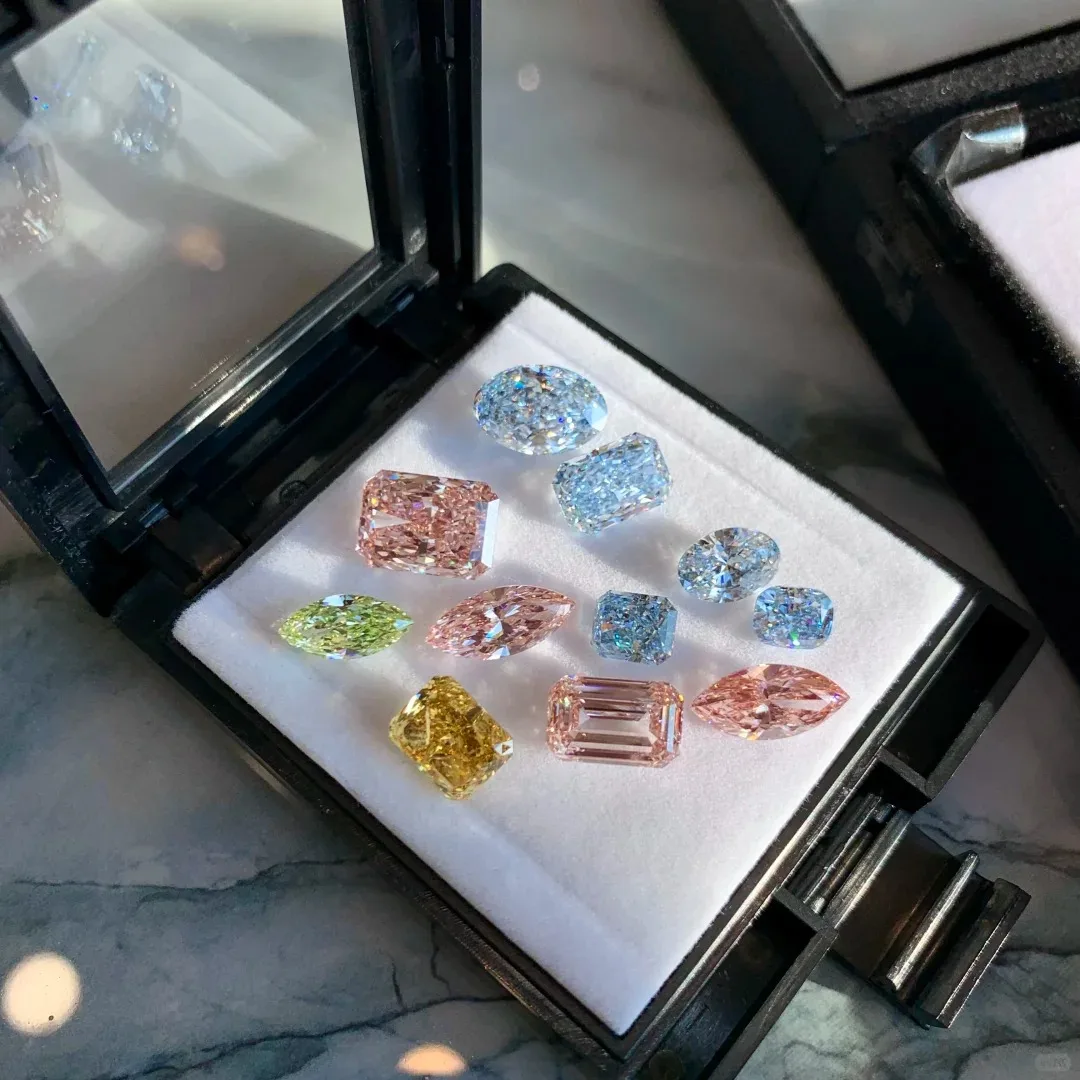 1-5CT VS-VVS Clarity Lab Grown Diamond With IGI Certificate Mixed Color Diamons With Multiple Shapes Cut For Making Jewelry