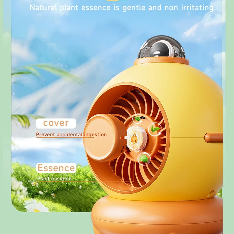 Electric Stroller Pram Fan 3600mAh Battery Powered   360 Degree Rotatable Outdoor Plastic Car Seat Clip-on USB Desk Fan