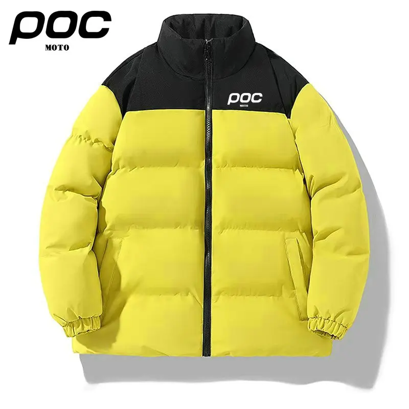 2025 MOTO POC Male Cycling Mountain Bike Casual Coat Puffer Jacket Bicycle Outerwear Motorcycle Clothing Abbigliamento Mtb Uomo