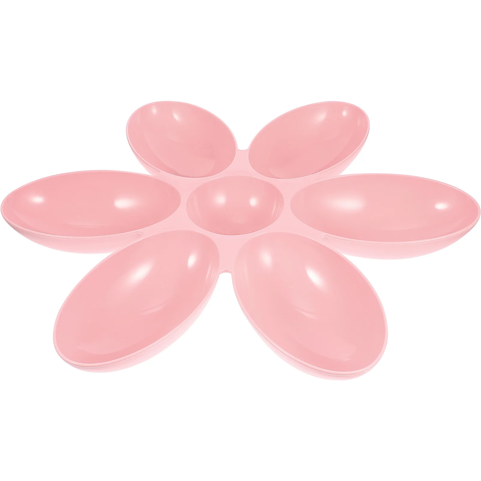 

Petal Design Cat Feeding Multi Grid Dog Water Dish Floor Pet Bowl Abs Material Easy Clean Household Pet Supplies Plastic Cat Dog