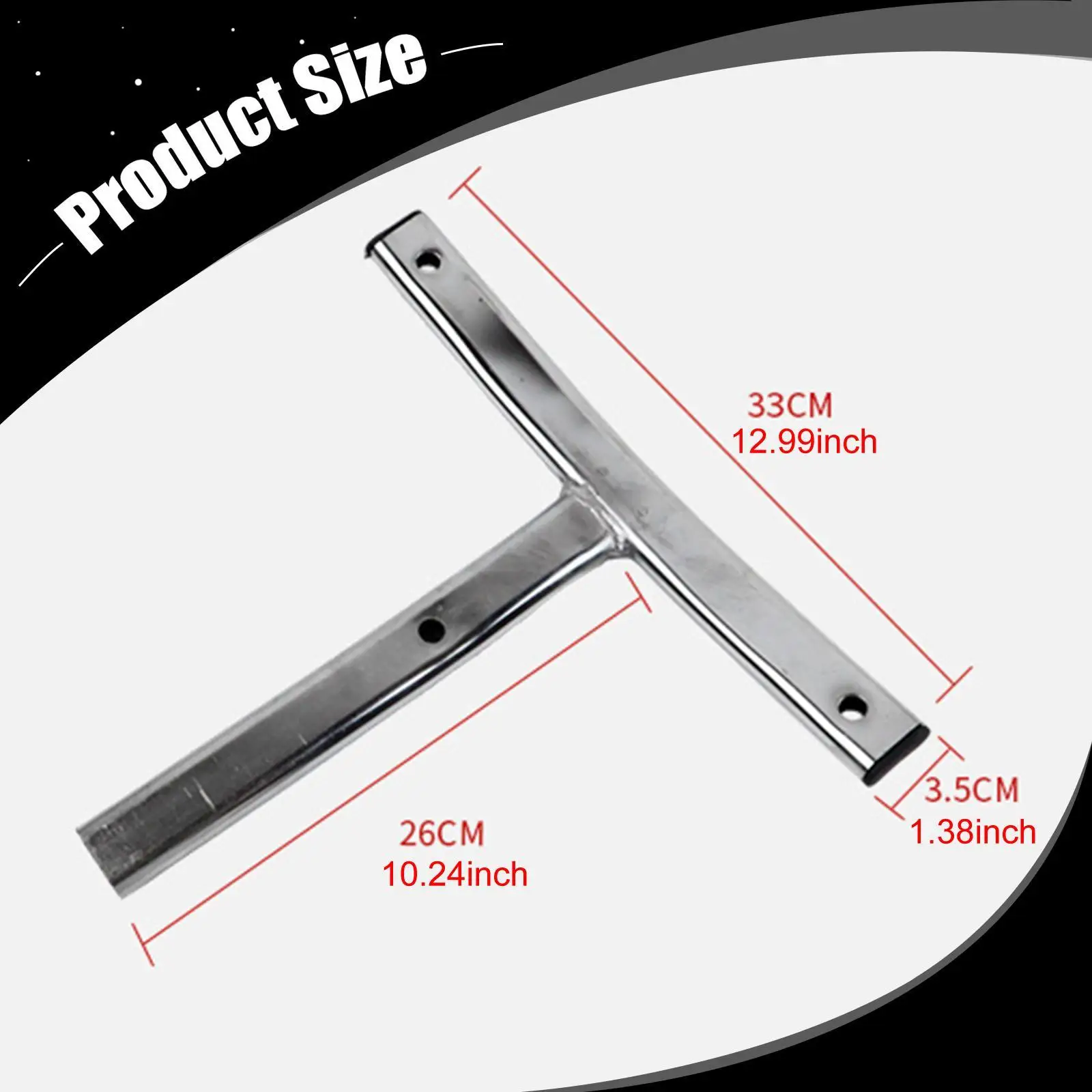 كرسي دوار على شكل حرف T، جزء بديل لقضيب دعم الظهر للمنزل #6