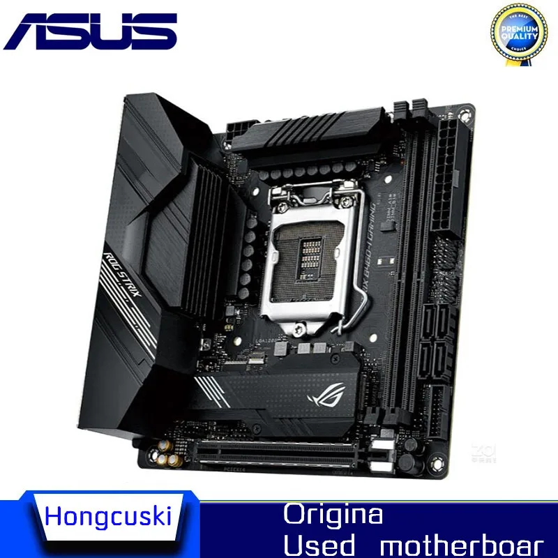 Placa-mãe para jogos Asus ROG STRIX B460-I B460 DDR4 LGA1200