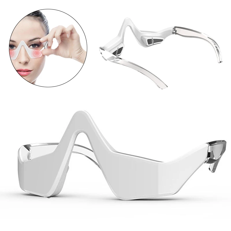 

3D Eye Beauty Instrument Micro-Current Pulse Eye Relax Reduce Wrinkles Dark Circle Remove Massager Eyes Bag Smooth Fine Line