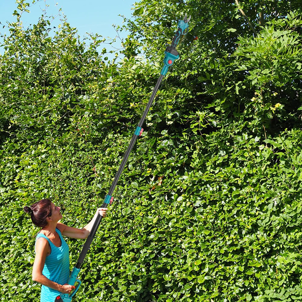 Brushless Electric Long Reach Pole Cordless Pruner Lithium Pruning Shears