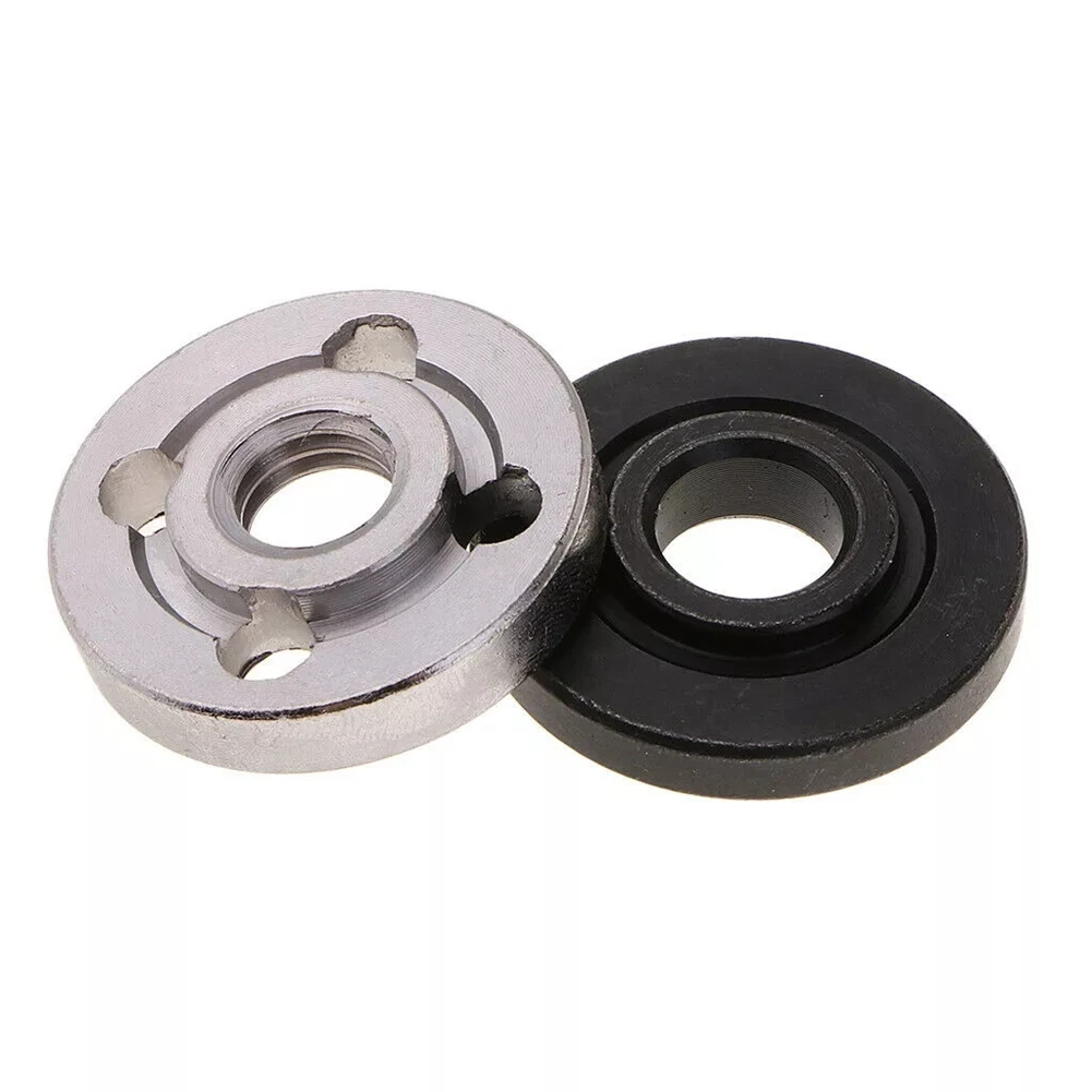 A48I 6Pcs Lock Nuts Flange for Makita 9523 Nut Inner Outer Kit Angle Grinder Tool 2 Specifications-Toothless, Toothed