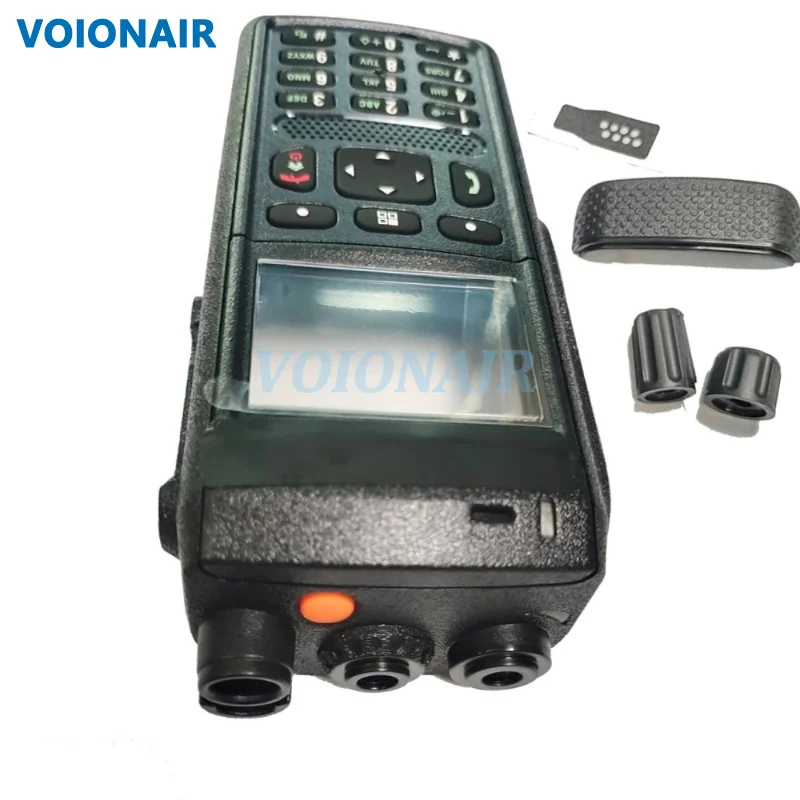 VOIONAIR 2Sets Top Housing Outer Case With Keypad And Parts For MTP3250 Two Way Radio