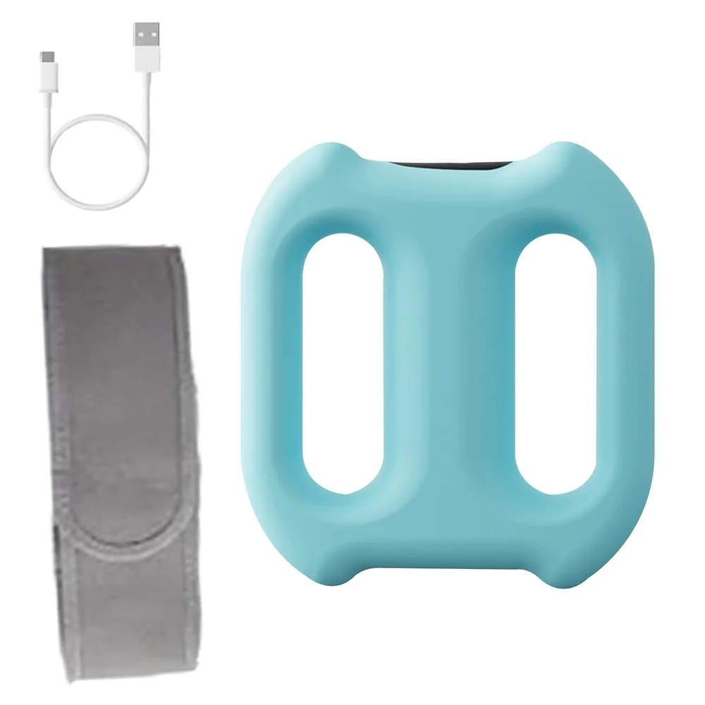 

New Hot Compress Electric Fascia Ring Muscle Relaxation With Belt Waist Massager USB Charging Fascia Massager for Home Use