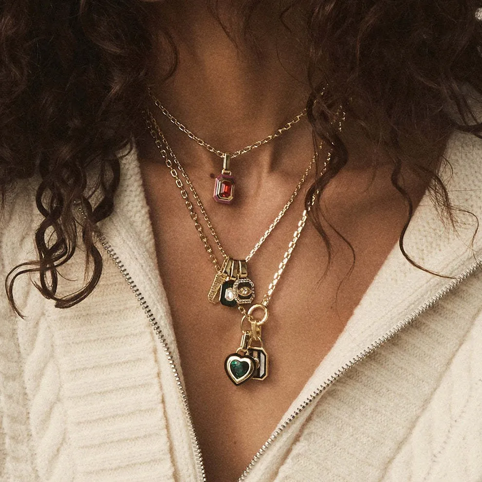 

Precious Cluster Charm Necklace Bohemian Retro Pendant With Snake Eyes Personalized Handmade DIY Jewelry Christmas Gift Women