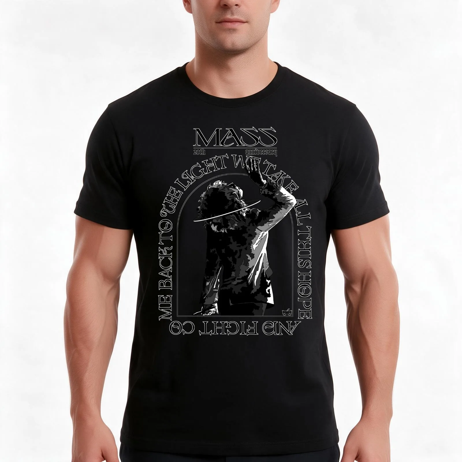 The GazettE RUKI 20th Anniversary Edition T-Shirt, Summer Casual Cotton Tee, Oversized Streetwear Tops, Vintage Graphic Print
