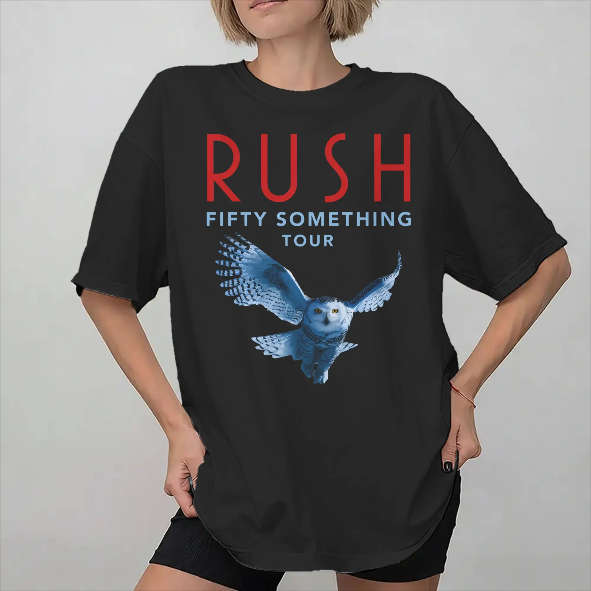 Rush Band Fifty Something Tour 2026 Printed T Shirt for Men Women  Pure Cotton  Tee Shirt Clothing
