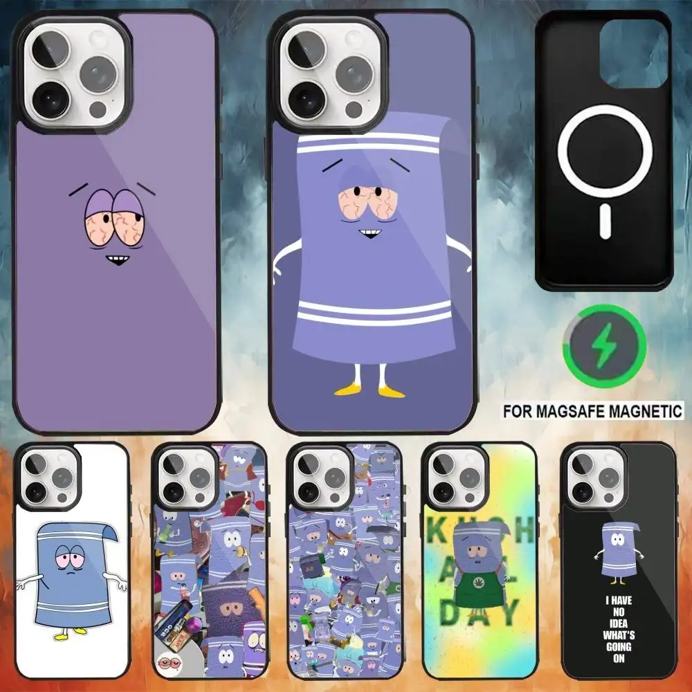 

South Park Phone Case For iPhone17,16,15,14,13,12,11 Plus,Pro Max Magnetic For Magsafe Wireless Charging