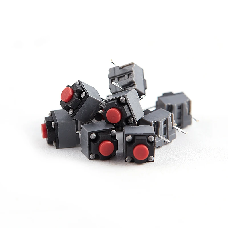 Diskon Besar 10Pcs Tombol Kailh Mute 6*6*7.3 Silent Switch Tombol Mouse Nirkabel Micro Switch