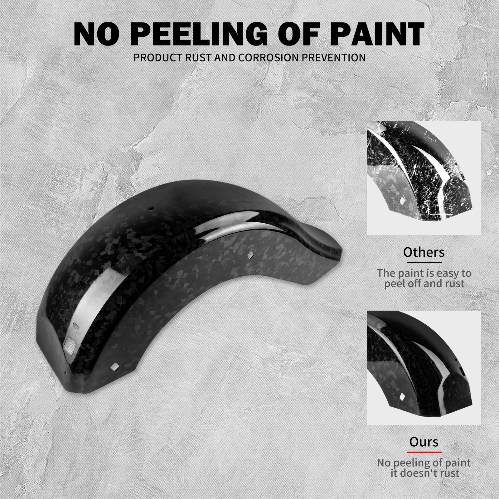Motorcycle Rear Fender Mudguard Protector Cover For Harley Touring Road King Street Electra Glide Road Glide FLHTK  2009-2023