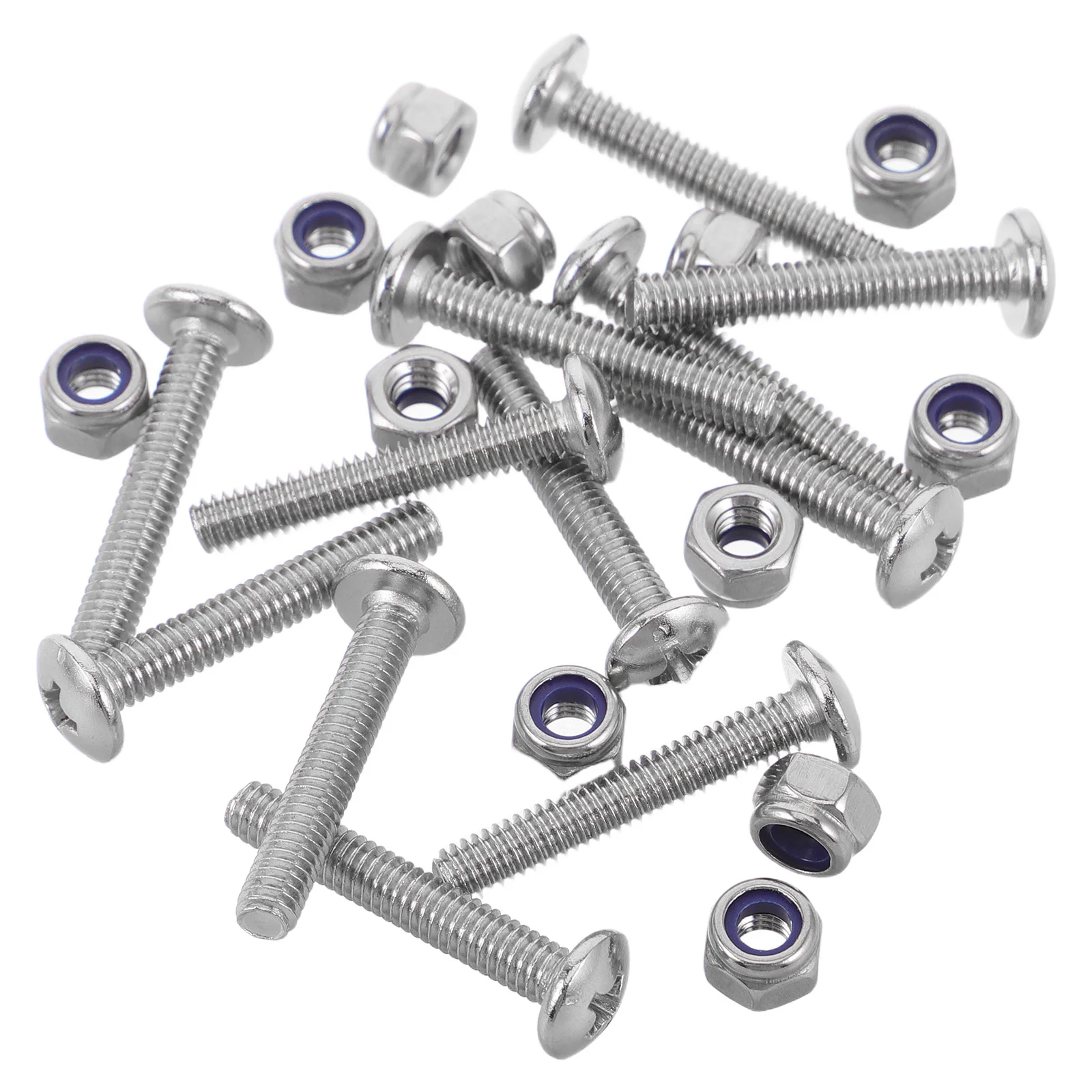 

12 set M4X25Mm Metal Fasteners Replacement Foosball Parts Table Football Accessories Hardware Kit Sturdy Screws Nuts For