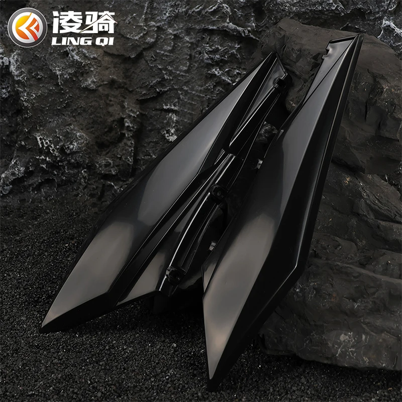 LINGQI الجانب الحاجز الجيل الثاني أطول المصدات الخلفية الأسود واقي الطين لضوء النحل X S Eride Pro SS 3.0 دراجة كهربائية