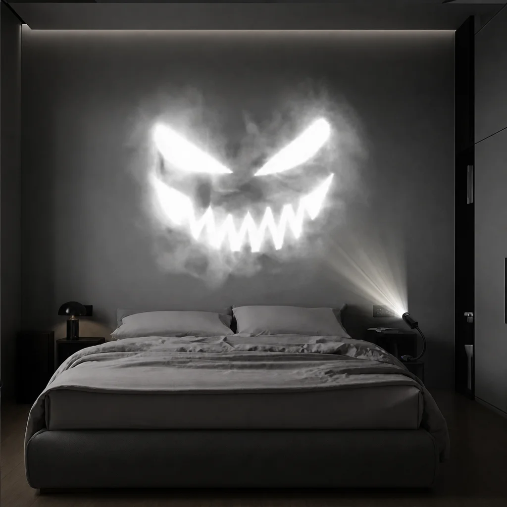 USB Projector Light Halloween Christmas Atmosphere Projector LED Skull Ghost Pumpkin Projection Lamp for Party Wall Ceiling - view 5