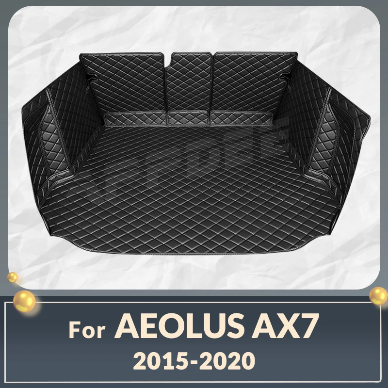 Auto Full Coverage Trunk Mat For Dongfeng AEOLUS AX7 2015-2020 19 18 17 16 Car Boot Cover Pad Interior Protector Accessories