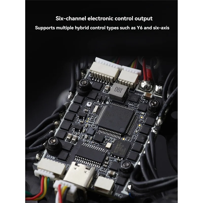 【¡¡Venta caliente!】SPECTER F722 40A 6CH AIO controlador de vuelo 2-6S admite Y6/seis ejes 25,5X 25,5 Mm para Dron RC FPV