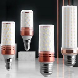 Led Light Bulb E14 E27 Size 90V-220V Screw Mouth Super Bright Energy-saving Warm Light Neutral Light Variable White Light