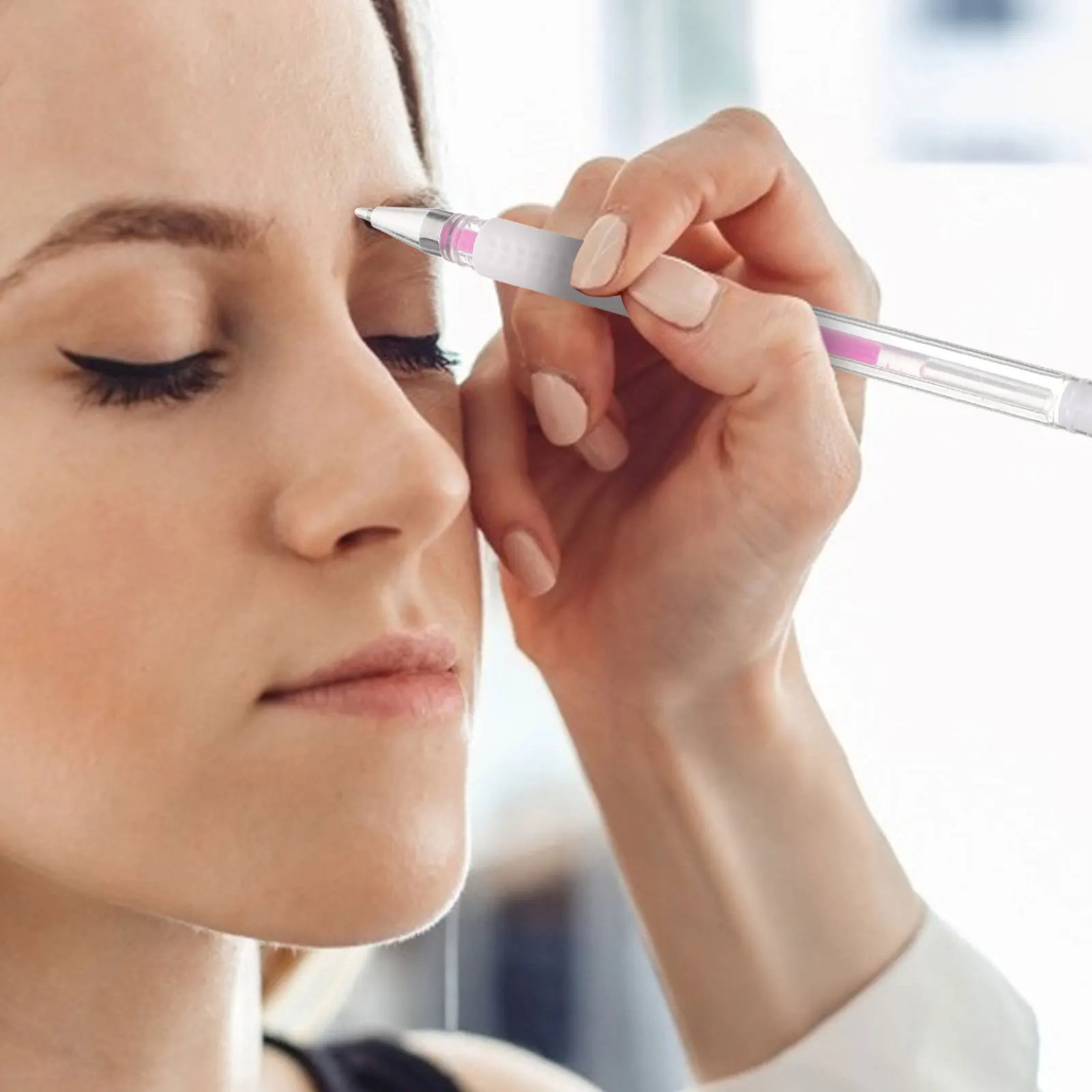 

Professional Brow Mapping Pen for Artists Portable Tattoo Marker with Long-Lasting Ink for Detailed