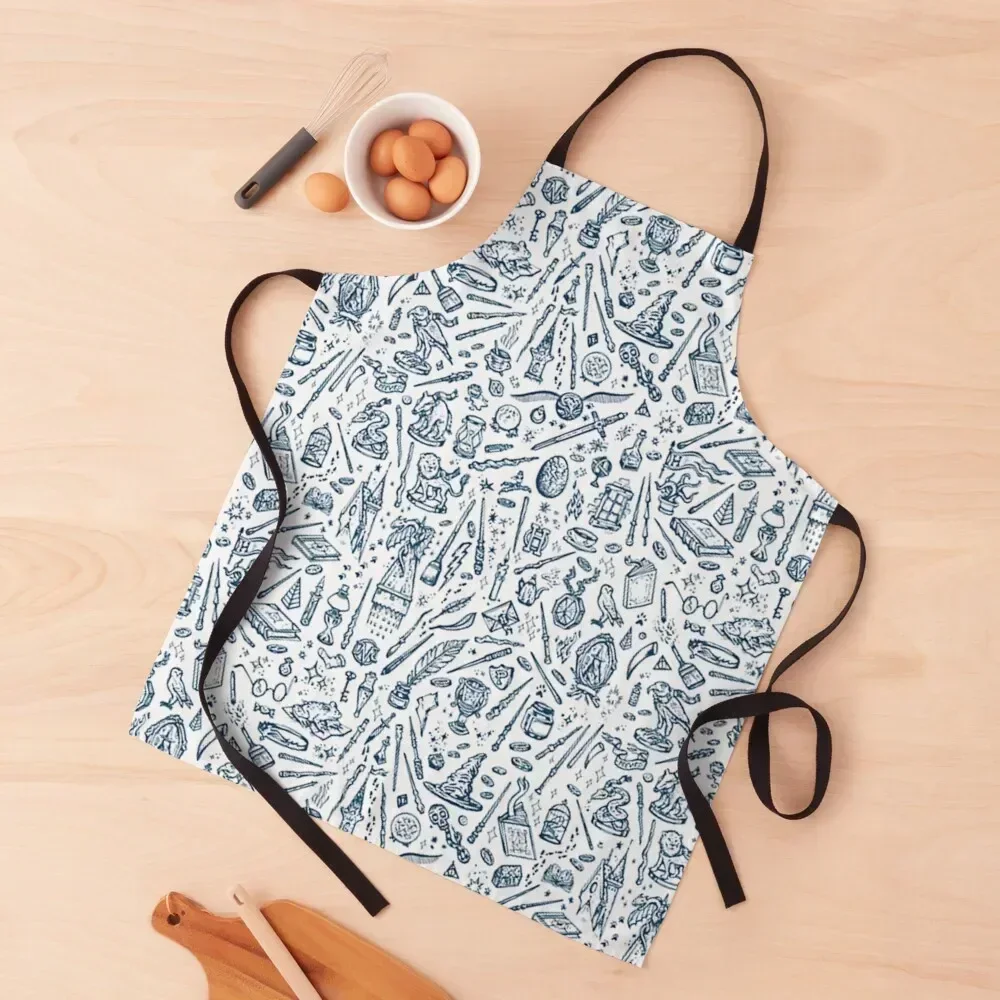 

pattern Apron nail tech supplies Chef Accessories Kitchen Items For Home kindergarten teacher Apron