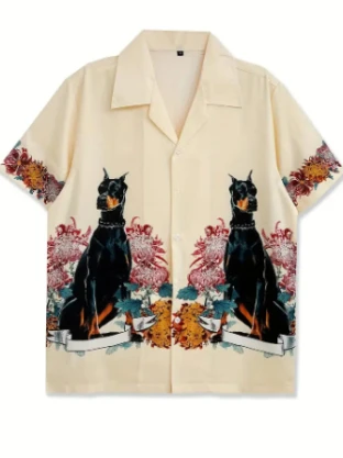 

Loose Cool Haome ort Swedi irt Faion Urban Sle Breathable Polyester Fiber Printed Geometric Pattern Casual irt