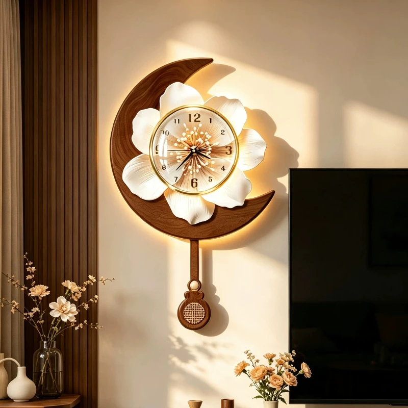 Korean Xenomorph Wall Clocks Luxury Living Room Minimalist Design Wall Watch Nordic Fashion Reloj De Pared Ornaments Home Decor