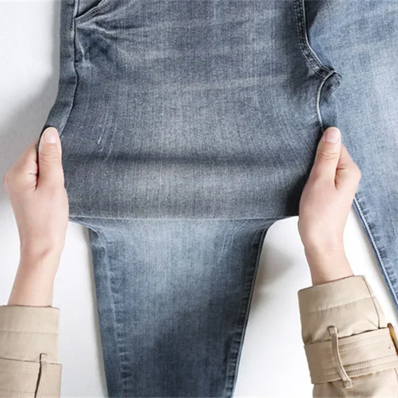 8XL Jeans Women With High Waist Harem Pants Casual Boyfriend Jeans Female Streetwear Vintage Plus Size Mom Jeans For Women Q1286