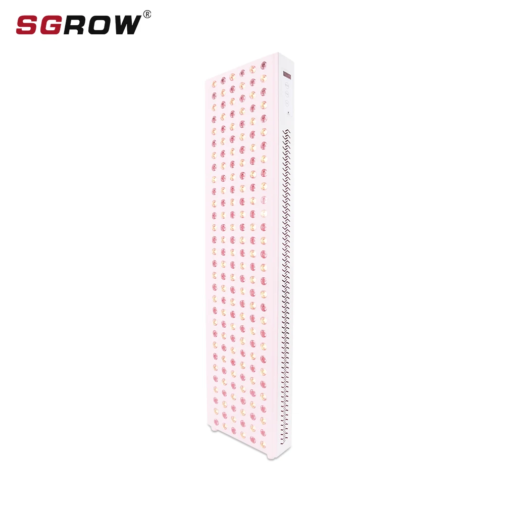 SGROW MAXPRO 900W Fast Delivery New Intelligent Timer 660nm 850nm Red Near Infrared Light Therapy Panel Beauty Equipment