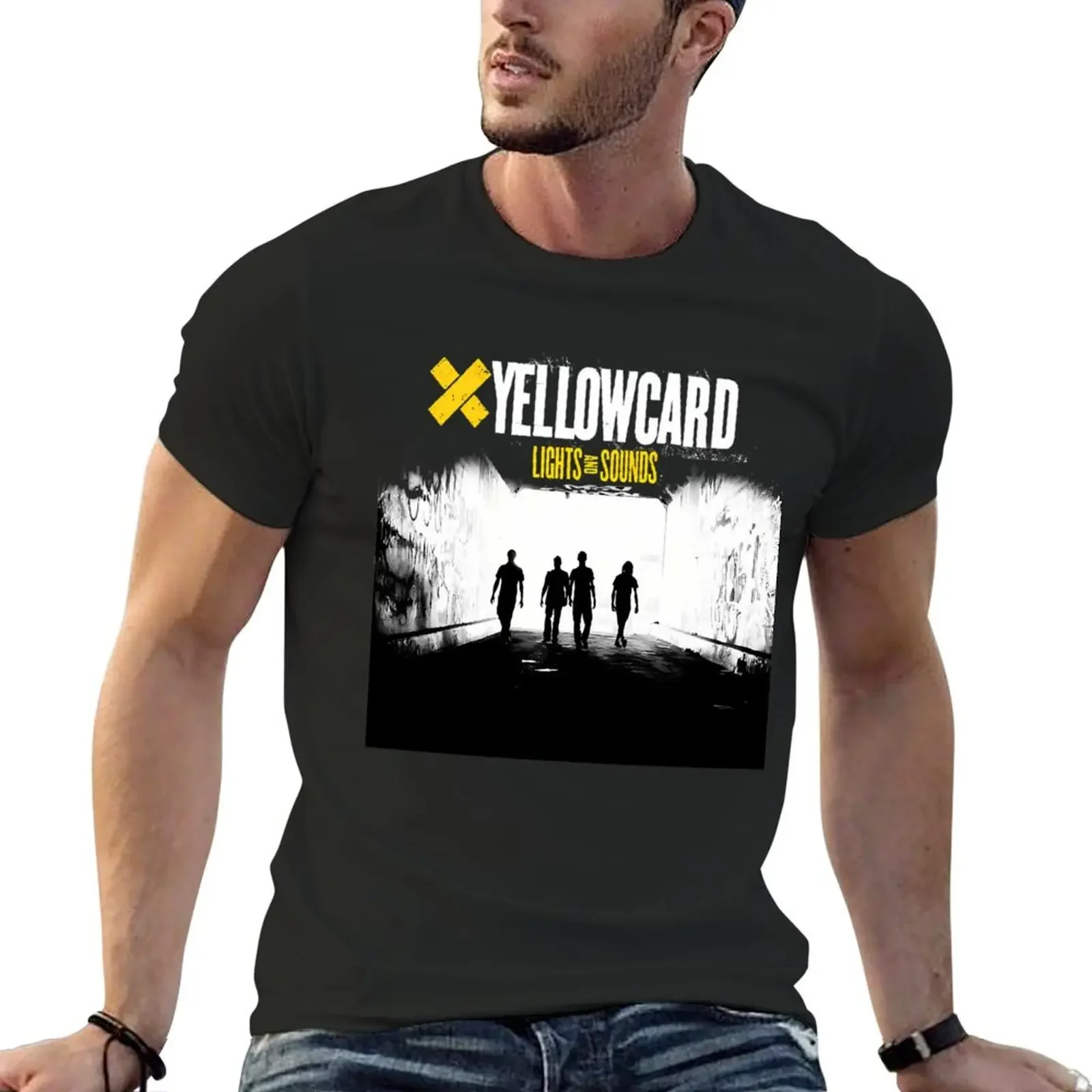 Yellowcard For Fans T-Shirt anime tshirt custom t shirt anime figures sweat shirts, men