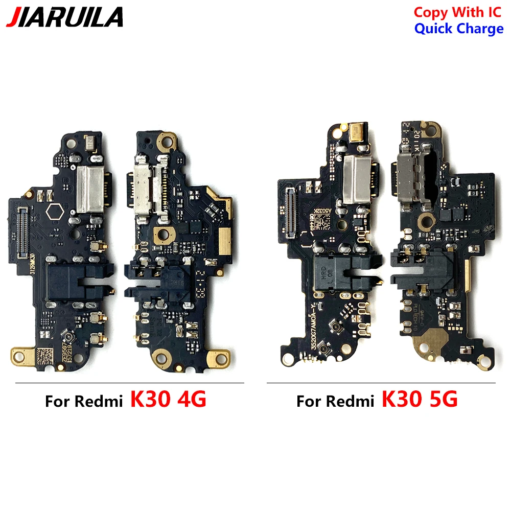 New USB Port Charger Dock Plug Connector Charging Board Micro Board For Xiaomi Redmi K30 4G 5G 9A 9C 8A Note 7 8 9 Pro 8T 9S 9T