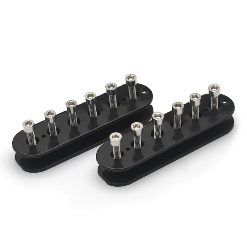 [Pickup DIY Kits] Humbucker Pickup Kits- Ceramic/Plastic Bobbin/ Hexagon Adjustable Pole Piece/4C Cable Pickup Kits