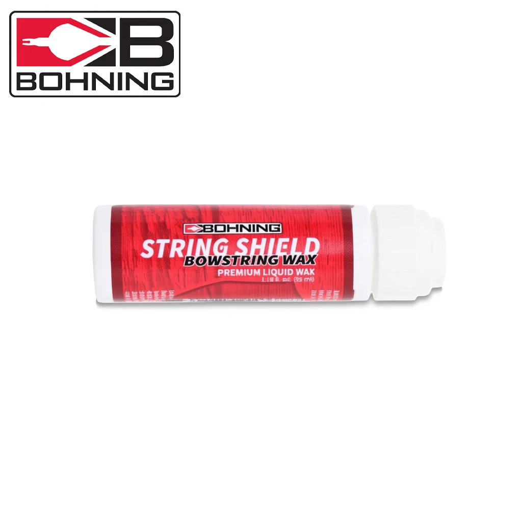 Bohning String Shield Bowstring Wax Premium LiquidWax for Archery 35ml Durable Water Resistant No Odor Protects Against Fraying