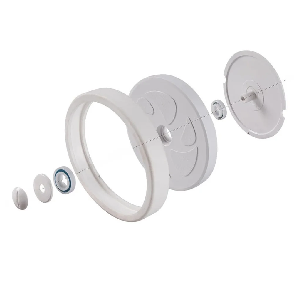 Pool Cleaner Large Wheel C55 Assembly with C10 Tire C60 Bearings C66 Axle Sand Guard C55 Screw Washer for Polaris 280
