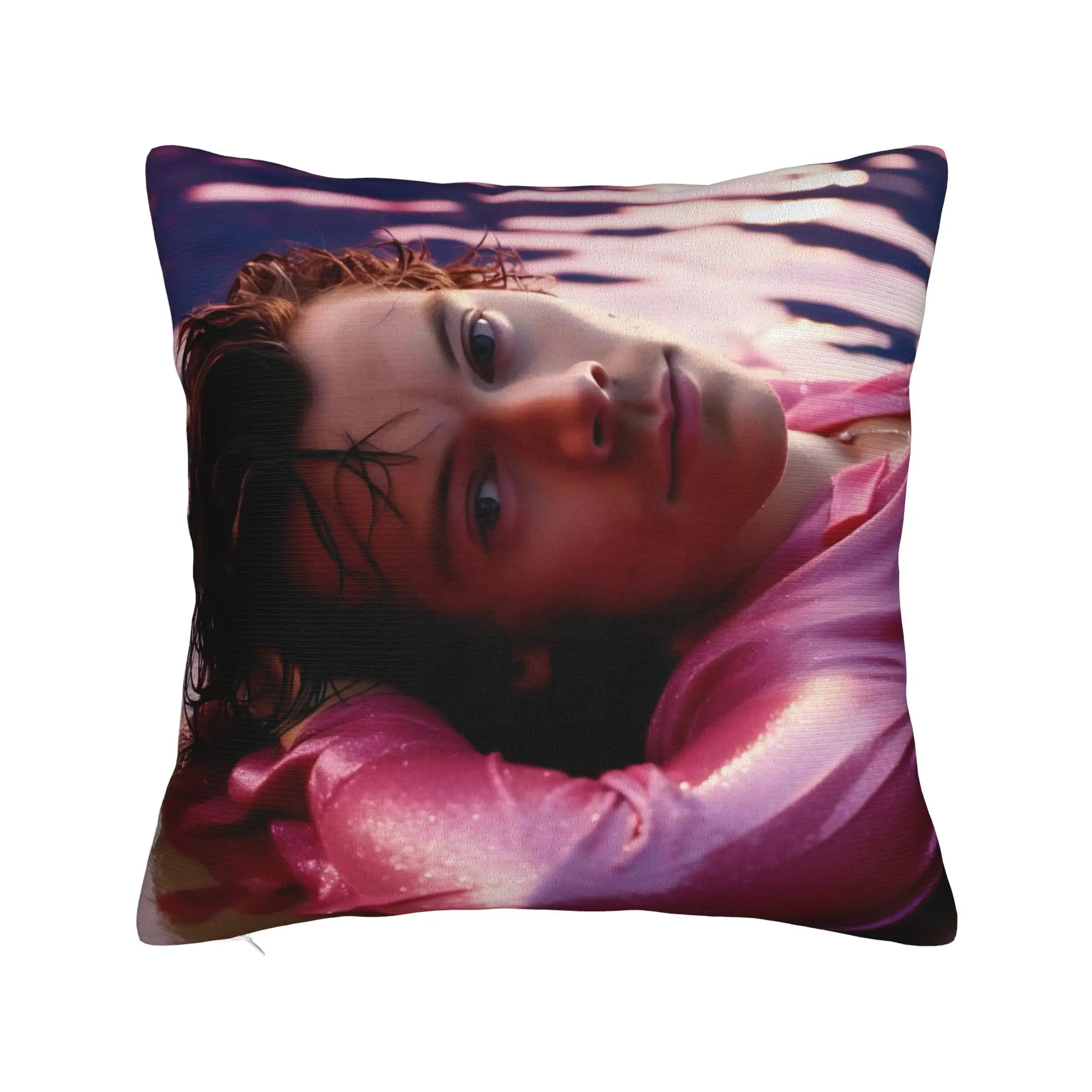 

Kiss All The Time Album Pillowcase Polyester Cushion Cover Decor Harrys Music Styles Pillow Case Cover Home Square 40X40cm